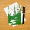 Carte postale Dans le jardin
