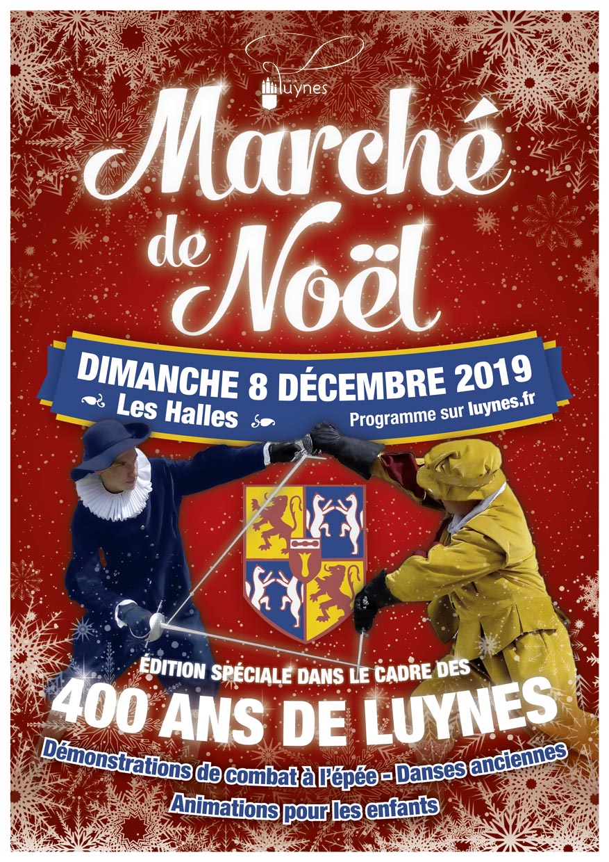 You are currently viewing Marché de Noël de Luynes – Dimanche 8 décembre