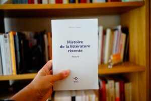 Histoire de la littérature récente d'Olivier Cadiot