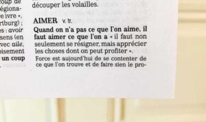 Atelier d'écriture : J'aime / J'aime pas