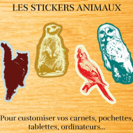 Pack stickers animaux