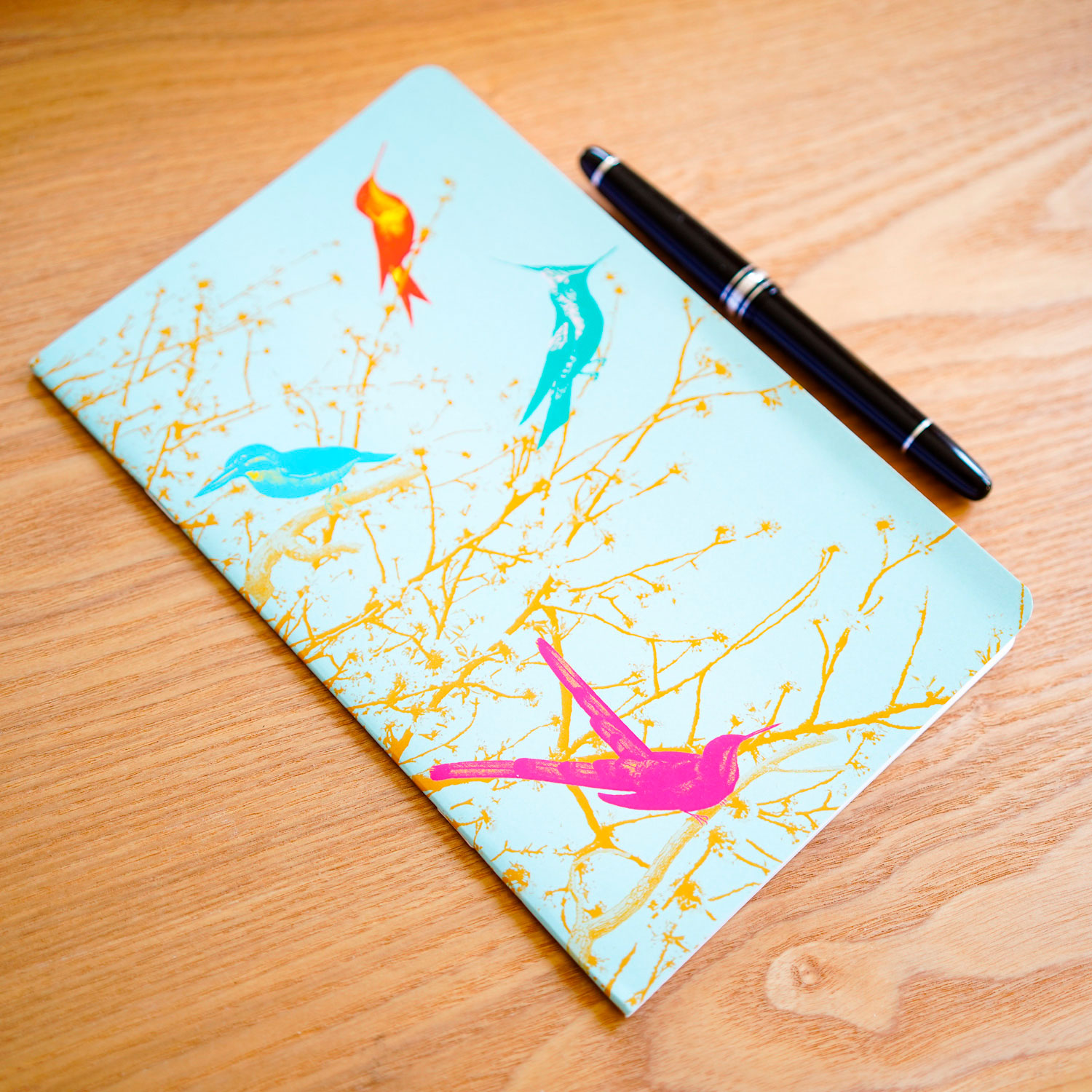 Carnet Oiseaux Pop