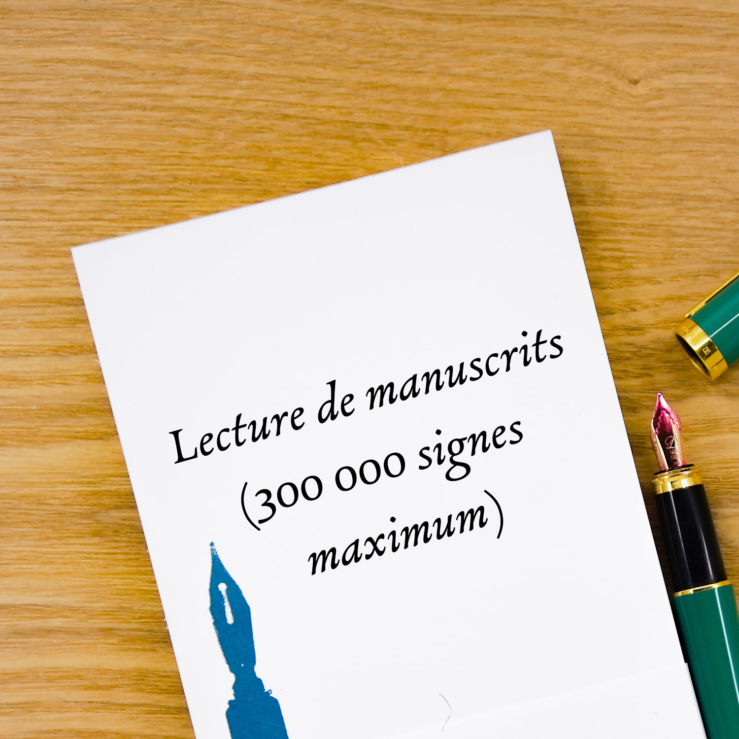 Lecture de manuscrits 300 000 signes