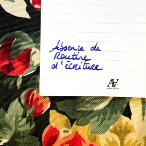 Absence de routine d'écriture