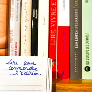 Lire pour comprendre l'édition