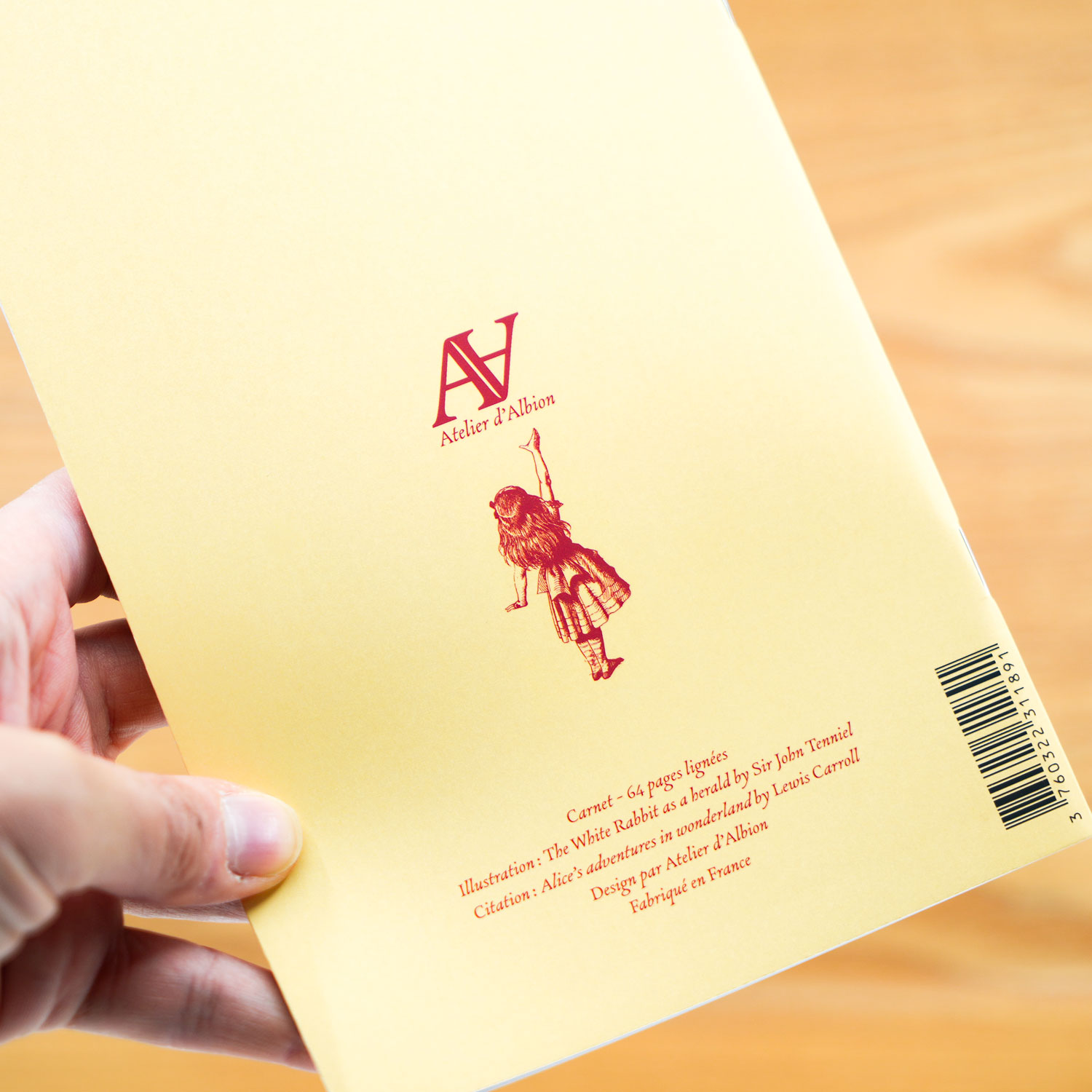 Alice Carnet Rabbit&trumpet dos