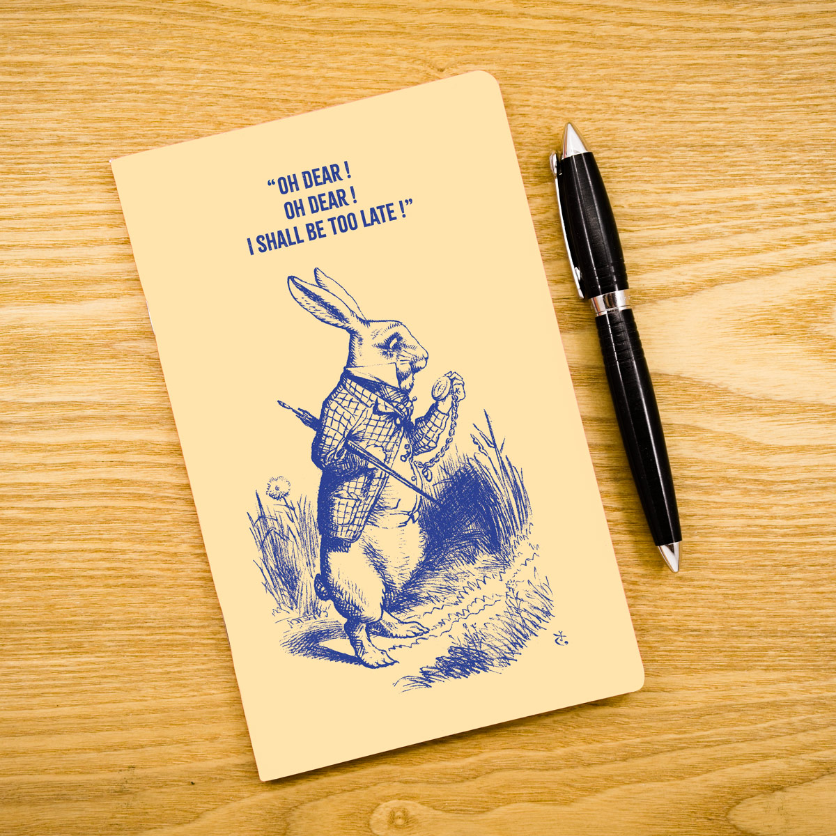 Carnet Rabbit & Clock