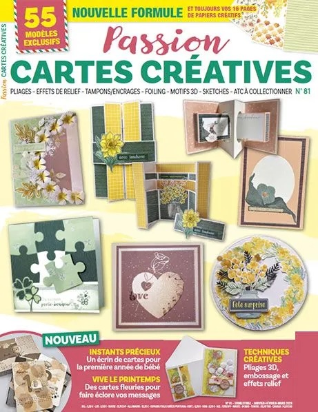 Passion cartes créatives n°81 couv