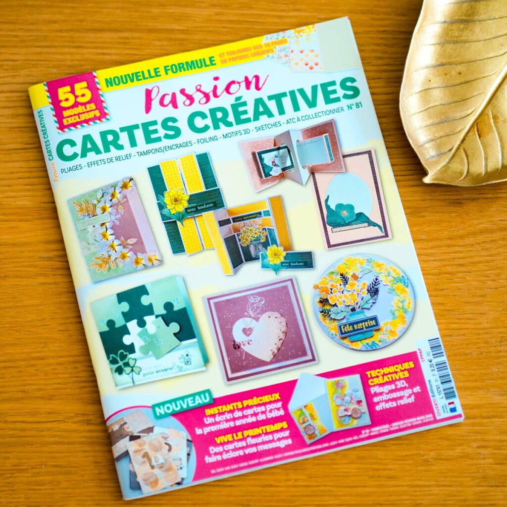 Lire la suite à propos de l’article Presse : Passion cartes créatives N°81