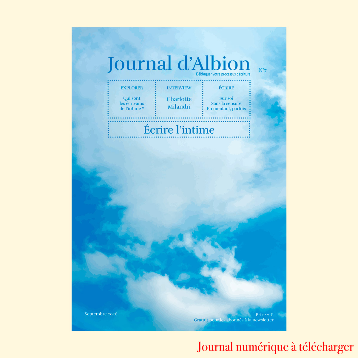 Journal d'Albion n°7 - produit