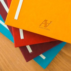 Verso des carnets similicuirs